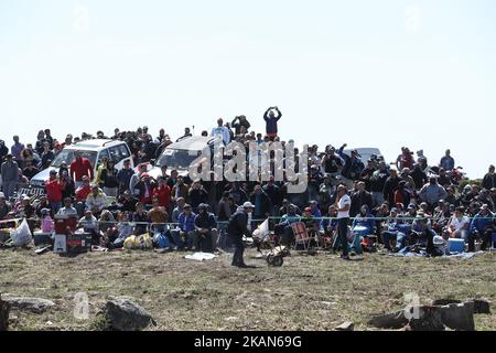 Ambient pendant le SS5 Viana do Castelo de WRC Vodafone Rally de Portugal 2017, à Matosinhos au Portugal sur 19 mai 2017. (Photo de Paulo Oliveira / DPI / NurPhoto) *** Veuillez utiliser le crédit du champ de crédit *** Banque D'Images