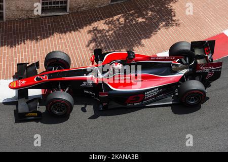 07 MATSUSHITA Nobuharu du Japon du Grand Prix d'Art pendant le Grand Prix de Monaco du championnat de Formule 2 de la FIA, à Monaco le 26th mai 2017. (Photo de Xavier Bonilla/NurPhoto) *** Veuillez utiliser le crédit du champ de crédit *** Banque D'Images