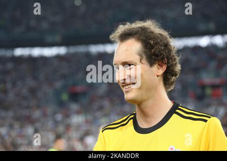 John Elkann lors du vingt-sixième match de football de charité Partita del Cuore au stade Juventus le 30 mai 2017 à Turin, Italie. (Photo par Massimiliano Ferraro/NurPhoto) *** Veuillez utiliser le crédit du champ de crédit *** Banque D'Images