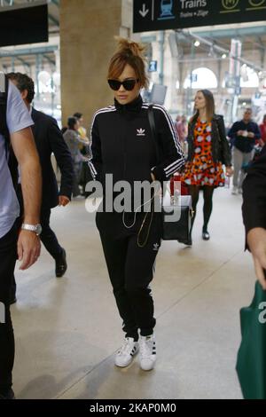 La chanteuse Rita ora a vu se promener à Paris, France, 30 juin 2017. (Photo de Mehdi Taamallah/NurPhoto) *** Veuillez utiliser le crédit du champ de crédit *** Banque D'Images