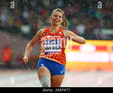 Marlou van Rhijn de Nederland vainqueur de la finale féminine 200m T44 lors des Championnats du monde d'athlétisme Para au Stade de Londres à Londres sur 23 juillet 2017 (photo de Kieran Galvin/NurPhoto) *** Veuillez utiliser le crédit du champ de crédit *** Banque D'Images