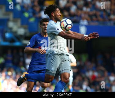 Ashley Williams d'Everton lors du match de la première ligue entre Chelsea et Everton au Stamford Bridge, Londres, Angleterre, le 27 août 2017. (Photo de Kieran Galvin/NurPhoto) Banque D'Images