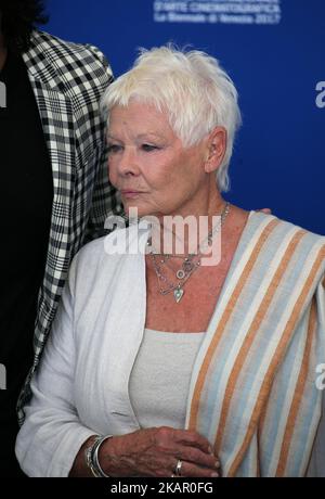 Venise, Italie. 03 septembre 2017. Judi Dench participe au film « Victoria & Abdul and Jaeger-LeCoultre Glory to the Filmaker Award 2017 » au Festival du film de Venise 74th (photo de Matteo Chinellato/NurPhoto) Banque D'Images