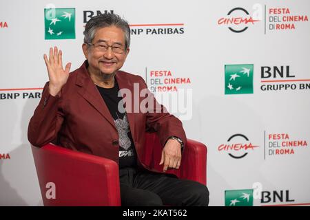 Go Nagai assiste au photocall lors du Cine Fest de Rome 12th, Rome, Italie, le 28 octobre 2017. (Photo de Giuseppe Maffia/NurPhoto) Banque D'Images