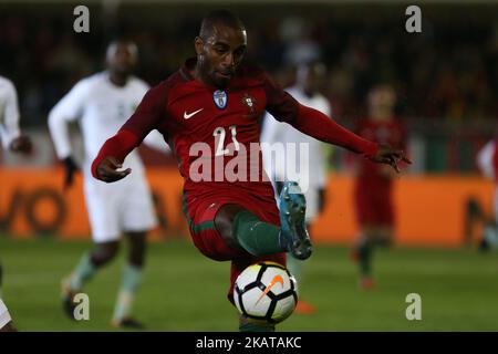 Portugal le défenseur Ricardo Pereira pendant le match entre le Portugal et l'Arabie Saoudite International friendly à Estadio do Fontelo sur 10 novembre 2017 à Lisbonne, Portugal. (Photo de Bruno Barros / DPI / NurPhoto) Banque D'Images