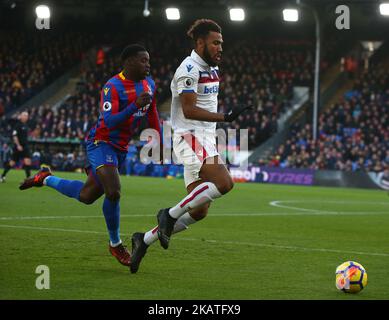 Eric Maxim Choupo-Moting de Stoke City lors du match de la Premier League entre Crystal Palace et Stoke City au stade Selhurst Park, Londres, Angleterre, le 25 novembre 2017. (Photo de Kieran Galvin/NurPhoto) Banque D'Images