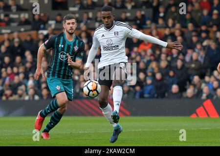 Le défenseur de Fulham Ryan Sessegnon lors de la FA Cup 3rd rencontre ronde entre Fulham et Southampton au stade Craven Cottage à Londres, en Angleterre, sur 6 janvier 2018. (Photo de Kieran Galvin/NurPhoto) Banque D'Images