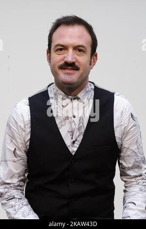 Alex O Dogherty assiste à la présentation de la représentation théâtrale EL ANGEL EXTERMINADOR au Teatro Español Madrid. Espagne. 11 janvier 2018 (photo par Oscar Gonzalez/NurPhoto) Banque D'Images