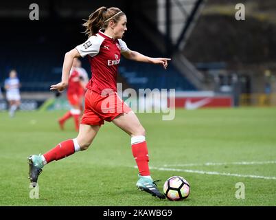 Heather O'Reilly d'Arsenal lors du match de Super League 1 féminin entre Reading FC Women Against Arsenal au Wycombe Wanderers FC à Londres, Royaume-Uni sur 28 janvier 2018.(photo de Kieran Galvin/NurPhoto) Banque D'Images