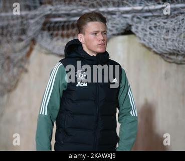 Scott McTominary de Manchester United lors du match de la Premiership League entre Crystal Palace et Manchester United au stade Selhurst Park à Londres, en Angleterre, le 05 mars 2018. (Photo de Kieran Galvin/NurPhoto) Banque D'Images