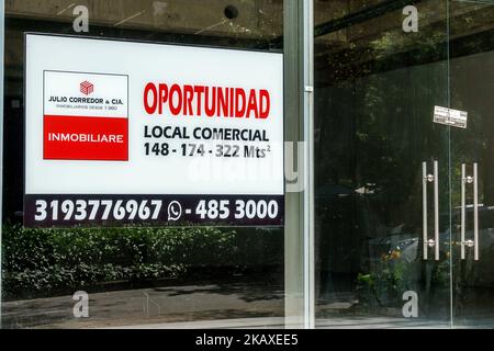 Bogota Colombie,El Chico Carrera 11,extérieur entrée avant,pour louer commercial immobilier économie,Colombiens hispaniques Hispan colombiens Banque D'Images
