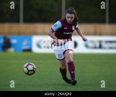 Jodie Hutton d'Aston Villa Ladies FC pendant le match de Super League 2 des femmes FA entre les Lionesses Millwall et le FC Aston Villa Ladies au stade St Paul's Sports Ground à Londres, en Angleterre, sur 18 avril 2018. (Photo de Kieran Galvin/NurPhoto) Banque D'Images