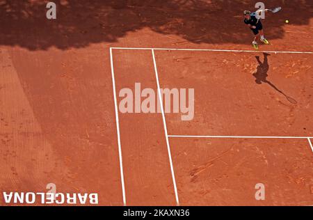 Martin Klizan lors du match entre Federico Delbonis lors de l'Open de Barcelone Banc Sabadell, le 24th avril 2018 à Barcelone, Espagne. Photo: Joan Valls/Urbanandsport /NurPhoto -- (photo par Urbanandsport/NurPhoto) Banque D'Images