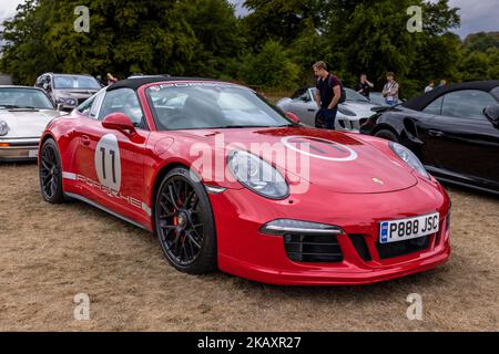 2015 Porsche 911 Targa 4 GTS, exposés au salon privé Classic & Supercar Motor show qui s'est tenu au Palais de Blenheim le 4th septembre 2022 Banque D'Images