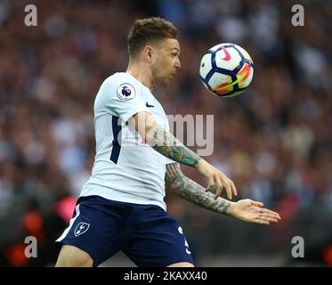 Tottenham Hotspur's Kieran Trippier lors du match de la première ligue anglaise entre Tottenham Hotspur et Newcastle United à Wembley, Londres, Angleterre, le 09 mai 2018. (Photo de Kieran Galvin/NurPhoto) Banque D'Images