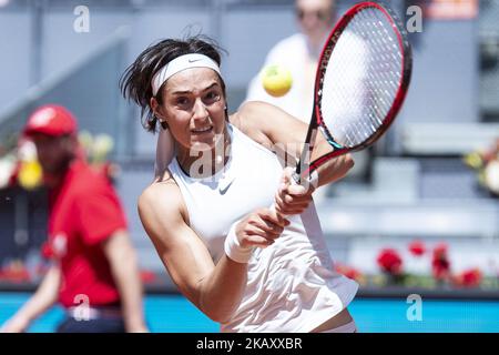 Français Caroline Garcia pendant Mutua Madrid Open 2018 à Caja Magica à Madrid, Espagne. 10 mai 2018. (Photo de COOLMedia/NurPhoto) Banque D'Images