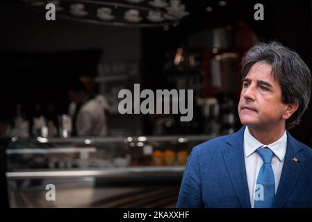 Le député de Forza Italia Roberto Nella sur 10 mai 2018 à Rome, Italie. (Photo par Andrea Ronchini/NurPhoto) Banque D'Images