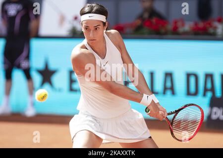 Français Caroline Garcia pendant Mutua Madrid Open 2018 à Caja Magica à Madrid, Espagne. 11 mai 2018. (Photo de COOLMedia/NurPhoto) Banque D'Images