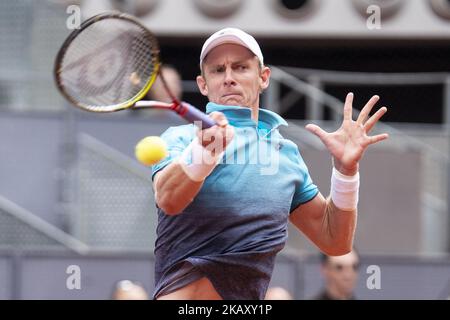 Afrique du Sud Kevin Anderson pendant Mutua Madrid Open 2018 à Caja Magica à Madrid, Espagne. 11 mai 2018. (Photo de COOLMedia/NurPhoto) Banque D'Images