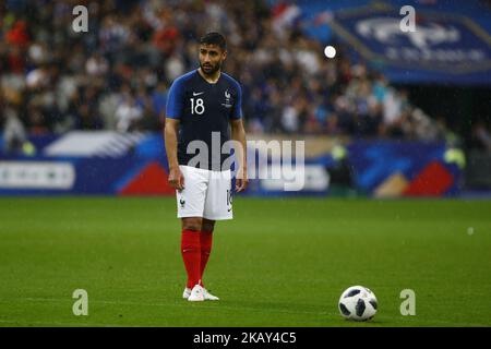 Nabil Fekir de France pendant le match international amical entre la France et la République d'Irlande au Stade de France sur 28 mai 2018 à Saint-Denis près de Paris, France. (Photo de Mehdi Taamallah/NurPhoto) Banque D'Images