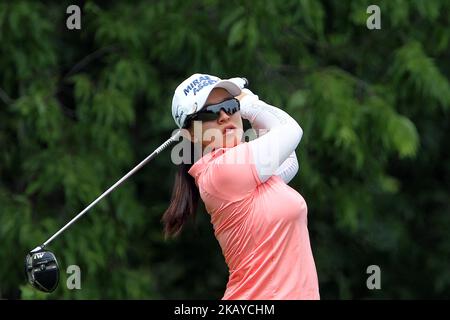 SEI Young Kim de Séoul, République de Corée, hits du tee 8th lors du deuxième tour du tournoi de golf Meijer LPGA Classic au Blythefield Country Club à Belmont, MI, USA Friday, 15 juin 2018. (Photo par Amy Lemus/NurPhoto) Banque D'Images