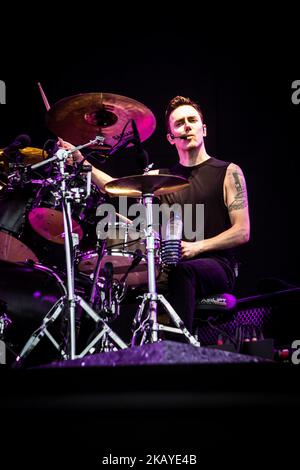 Glen Power of the script en direct au Pinkpop Festival 2018 à Landgraaf, pays-Bas, le 16 juin 2018. (Photo de Roberto Finizio/NurPhoto) Banque D'Images