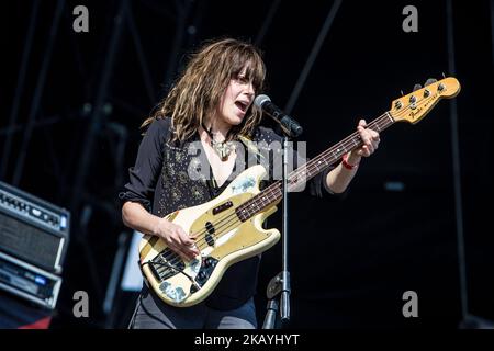 LA DERNIÈRE INTERNATIONALE se produit en direct au festival IDAYS le 22 2018 juin, à Milan, en Italie (photo de Mairo Cinquetti/NurPhoto) Banque D'Images