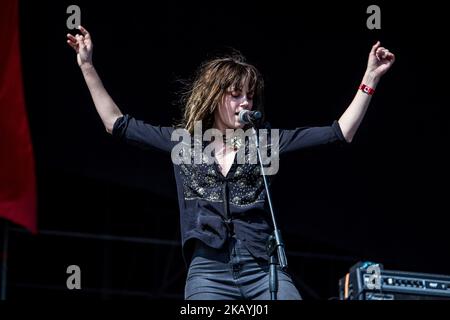 LA DERNIÈRE INTERNATIONALE se produit en direct au festival IDAYS le 22 2018 juin, à Milan, en Italie (photo de Mairo Cinquetti/NurPhoto) Banque D'Images