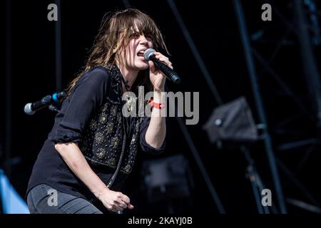 LA DERNIÈRE INTERNATIONALE se produit en direct au festival IDAYS le 22 2018 juin, à Milan, en Italie (photo de Mairo Cinquetti/NurPhoto) Banque D'Images