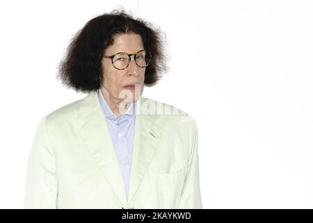 L'écrivain américain Fran Lebowitz assiste à 'LOEWE conversations' à Madrid. Espagne. 27 juin 2018 (photo par Oscar Gonzalez/NurPhoto) Banque D'Images