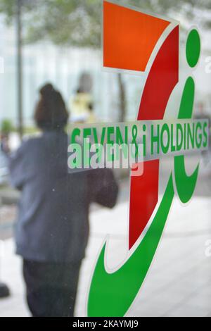 Le logo Seven & i Holdings Co., Seven Eleven Convenience Store, est illustré à Tokyo, au Japon, en 29 juin 2018. (Photo de Hitoshi Yamada/NurPhoto) Banque D'Images