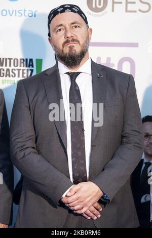 Ricardo Castella assiste à la présentation du nouveau calendrier comique de #0 pendant FestVal à Vitoria, Espagne. 06 septembre 2018. (Photo par BorjaB.Hojas/COOLMedia/NurPhoto) Banque D'Images