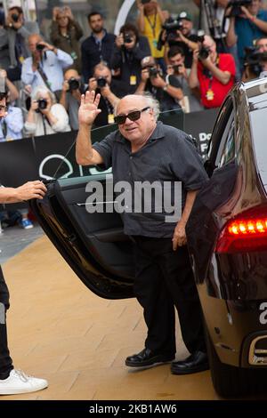 L'acteur Danny DeVito arrive au Festival du film de Saint-Sébastien 66th sur 21 septembre 2018 à Saint-Sébastien, en Espagne. (Photo de Manuel Romano/NurPhoto) Banque D'Images