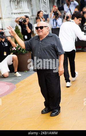 L'acteur Danny DeVito arrive au Festival du film de Saint-Sébastien 66th sur 21 septembre 2018 à Saint-Sébastien, en Espagne. (Photo de Manuel Romano/NurPhoto) Banque D'Images