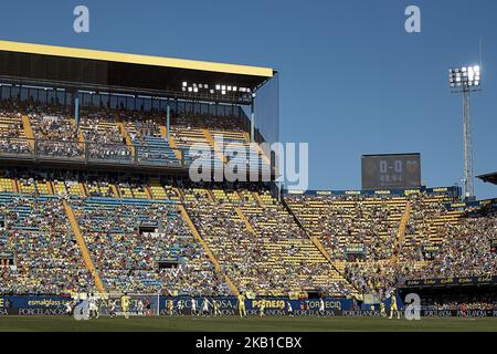 Vue générale du jeu pendant le match de la Liga entre Villarreal CF et Valencia CF à l'Estadio de la Ceramica sur 23 septembre 2018 à Vila-Real, Espagne (photo de David Aliaga/NurPhoto) Banque D'Images