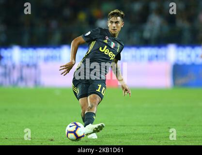 Frosinone / Juventus - Serie A Paulo Dybala de Juventus au stade Benito Stirpe à Frosinone, Italie sur 23 septembre 2018 (photo de Matteo Ciambelli/NurPhoto) Banque D'Images