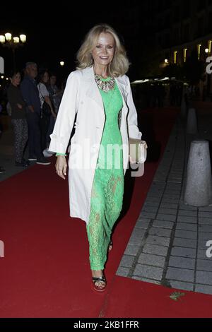 La célébrité participe aux Prix de la personnalité de l'année (Personaje del Ano) au Théâtre royal de 26 septembre 2018 à Madrid, Espagne (photo d'Oscar Gonzalez/NurPhoto) Banque D'Images