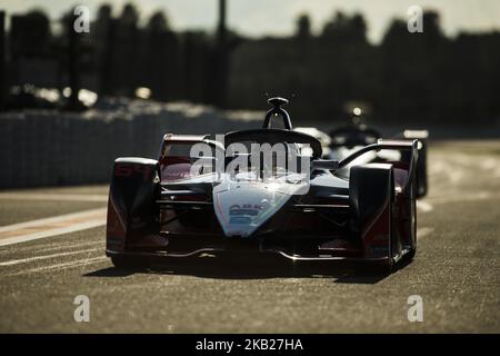 64 d'AMBROSIO Jerome (bel), ÉQUIPE DE COURSE DE MAHINDRA pendant les essais pré-saison officiels de Formule E au circuit Ricardo Tormo à Valence, Espagne sur 17 octobre 2018. (Photo par Xavier Bonilla/NurPhoto) Banque D'Images