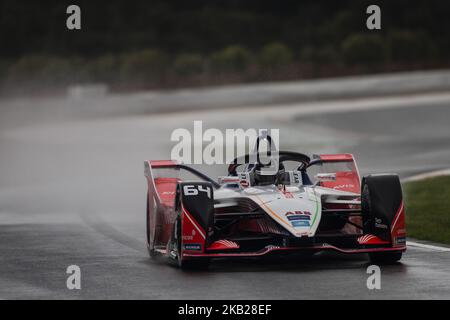 64 d'AMBROSIO Jerome (bel), ÉQUIPE DE COURSE DE MAHINDRA pendant les essais officiels d'avant-saison de Formule E au circuit Ricardo Tormo à Valence sur 16 octobre, 17, 18 et 19, 2018. (Photo par Xavier Bonilla/NurPhoto) Banque D'Images