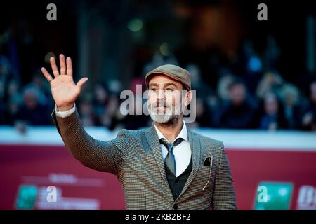 L'acteur et le mannequin raz Degan assiste au tapis rouge lors du Festival du film de Rome 13th à l'Auditorium Parco Della Musica le 22 octobre 2018. (Photo de Giuseppe Maffia/NurPhoto) Banque D'Images