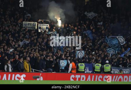 Londres, Angleterre, 3rd novembre 2022. Les fans de Zurich lors du match de l'UEFA Europa League au stade Emirates de Londres. Le crédit photo devrait se lire: Paul Terry / Sportimage Banque D'Images