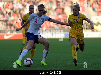 Rotherham, Royaume-Uni, 11 novembre 2018. Jill Scott d'Angleterre femmes lors du match international féminin entre les femmes d'Angleterre et les femmes de Suède au New York Stadium Rotherham, Angleterre, le 11 novembre 2018. (Photo par action Foto Sport/NurPhoto) Banque D'Images