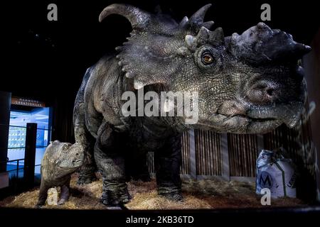 'Jurassic World the Exhibition' à Madrid, Espagne. 16 novembre 2018.(photo de BorjaB.Hojas/COOLMedia/NurPhoto) Banque D'Images