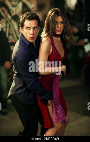 LE LONG EST VENU POLLY, BEN STILLER, JENNIFER ANISTON, 2004 Banque D'Images