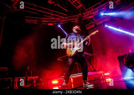 Tom Walker, auteur-compositeur-interprète en direct à fabrique à Milan, en Italie, sur 21 novembre 2018. (Photo par Mairo Cinquetti/NurPhoto) Banque D'Images