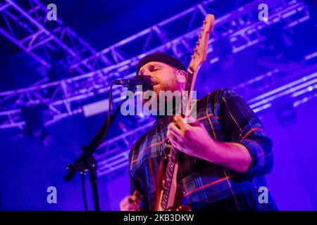 Tom Walker, auteur-compositeur-interprète en direct à fabrique à Milan, en Italie, sur 21 novembre 2018. (Photo par Mairo Cinquetti/NurPhoto) Banque D'Images