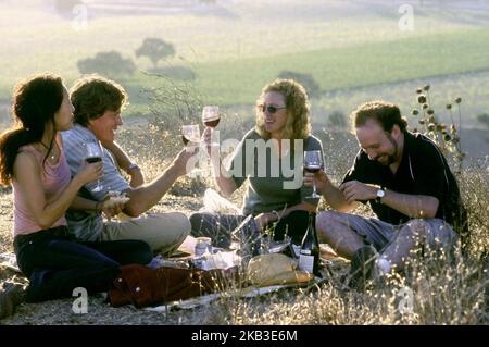 LATÉRALEMENT, SANDRA OH, ÉGLISE THOMAS HADEN, VIRGINIA MADSEN, PAUL GIAMATTI, 2004 Banque D'Images