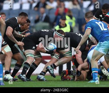 Italie contre Nouvelle-Zélande tous les Noirs - Rugby Cattolica Test Match New Zealands Kieran Lire au stade Olimpico à Rome, Italie sur 24 novembre 2018 (photo de Matteo Ciambelli/NurPhoto) Banque D'Images
