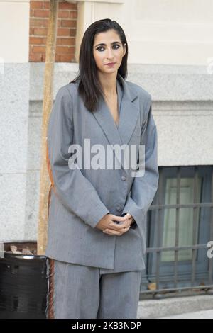 Alba Flores participe au photocall 'vis A vis' au Santo Mauro Hotel on 29 novembre 2018 à Madrid, Espagne. (Photo par Oscar Gonzalez/NurPhoto) Banque D'Images