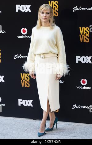 L'actrice Maggie Civantos assiste à la présentation de la saison 4 de la série vis a vis à Madrid, Espagne sur 29 novembre 2018. (Photo par BorjaB.Hojas/COOLMedia/NurPhoto) Banque D'Images